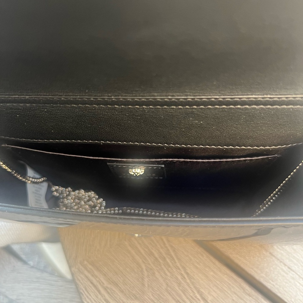 Versace Black Crossbody Bag with Gold Medusa Accent - Picture 8 of 8